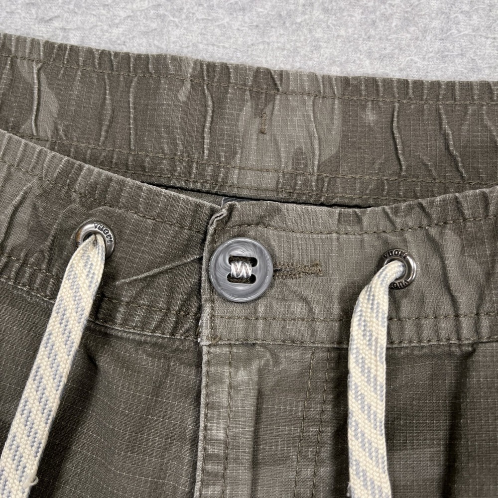 Vuori Ripstop Pant Womens Small Green Camo Drawstring Athletic Jogger Climber - Picture 7 of 12